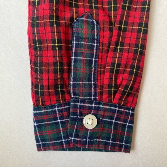 NWT Ralph Lauren Baby Plaid 100% Cotton Poplin Fun Coverall One Piece 9 Months - Picture 7 of 11